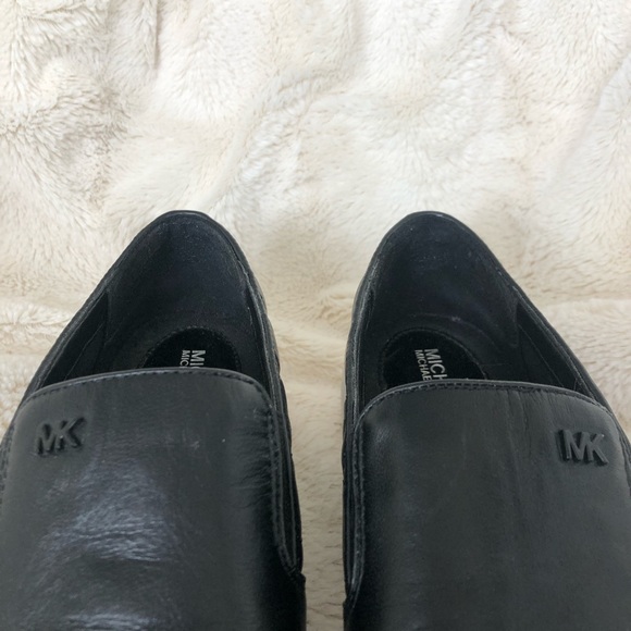Michael Kors Leather Slip On Sneakers - Picture 5 of 7